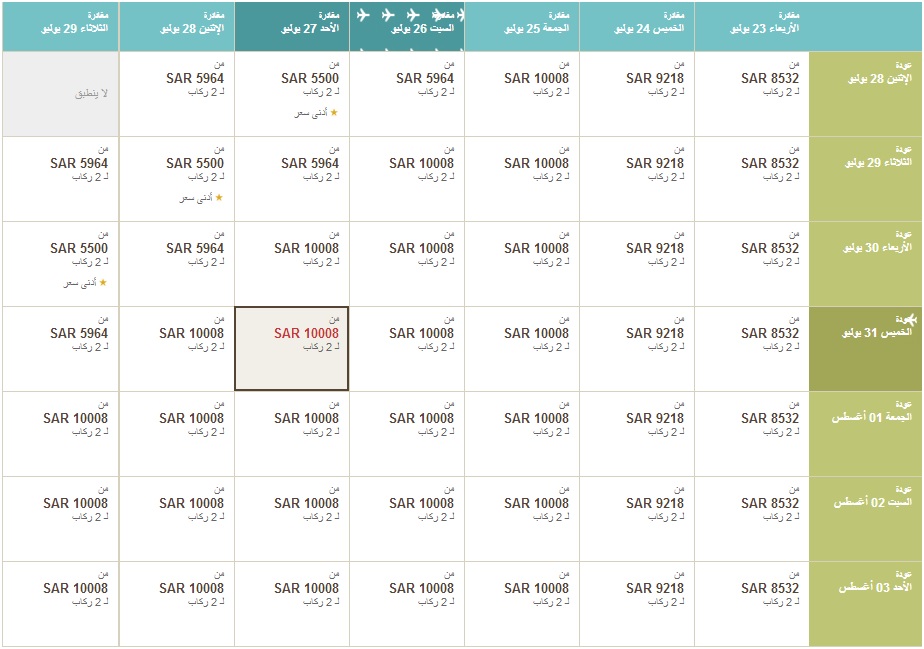 افضل اسعار التذاكر،سافر وادفع بالتقسيط بدون فوائد 8253 1