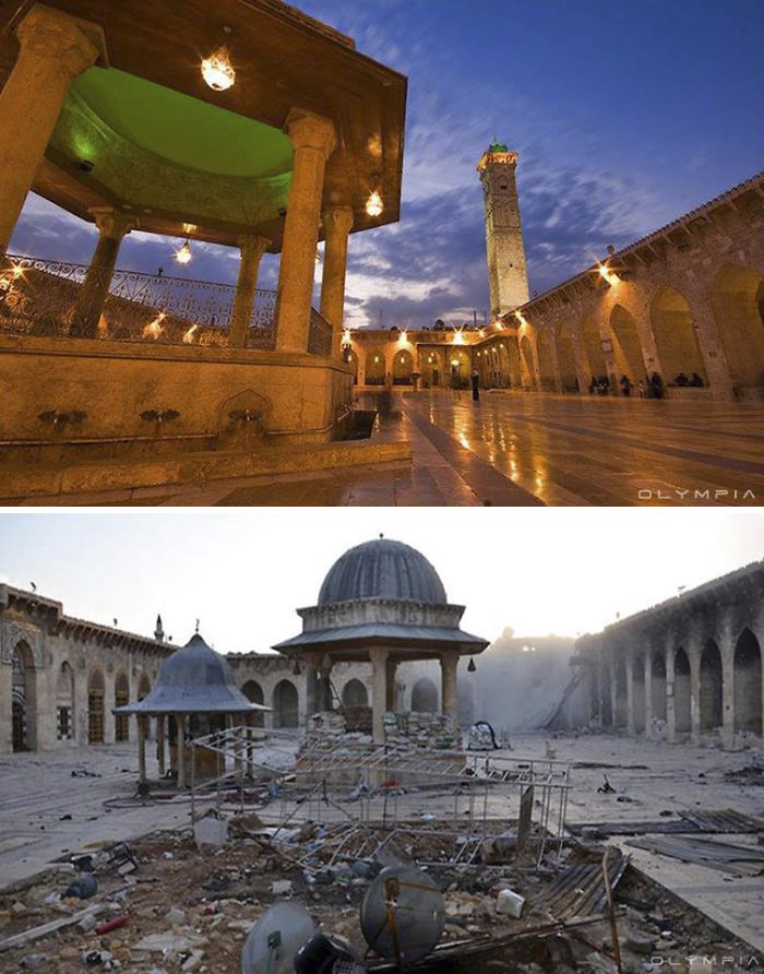 1076 10 حلب الحزينة - صور توضح مدى الاحزن والغضب الذي يعانية اهل حلب حصرية عصرية