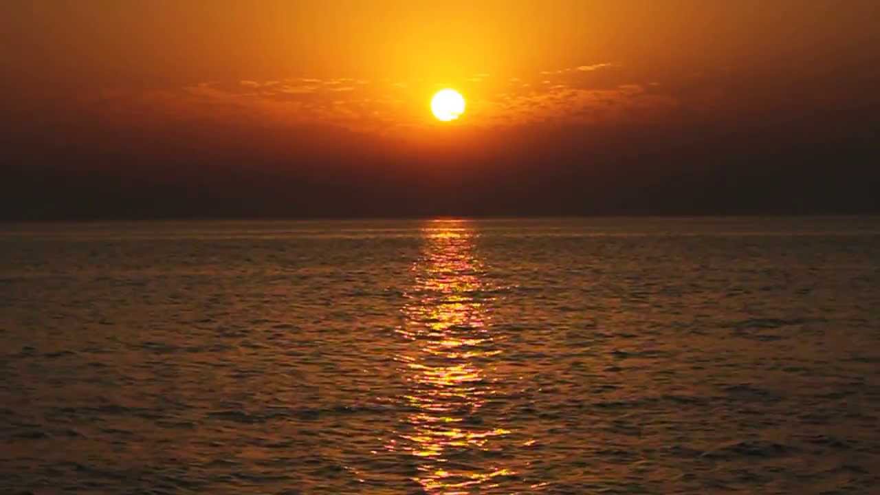 6545 غروب الشمس في البحر - اجمل صور لغروب الشمس سماح صنديد